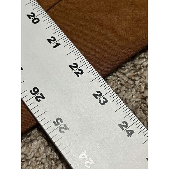 Spanx Air Essentials Half Zip Sweatshirt Butterscotch Brown Orange Womens Large - Picture 8 of 10